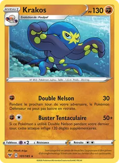 Carte Krakos 101/185 – Voltage Éclatant