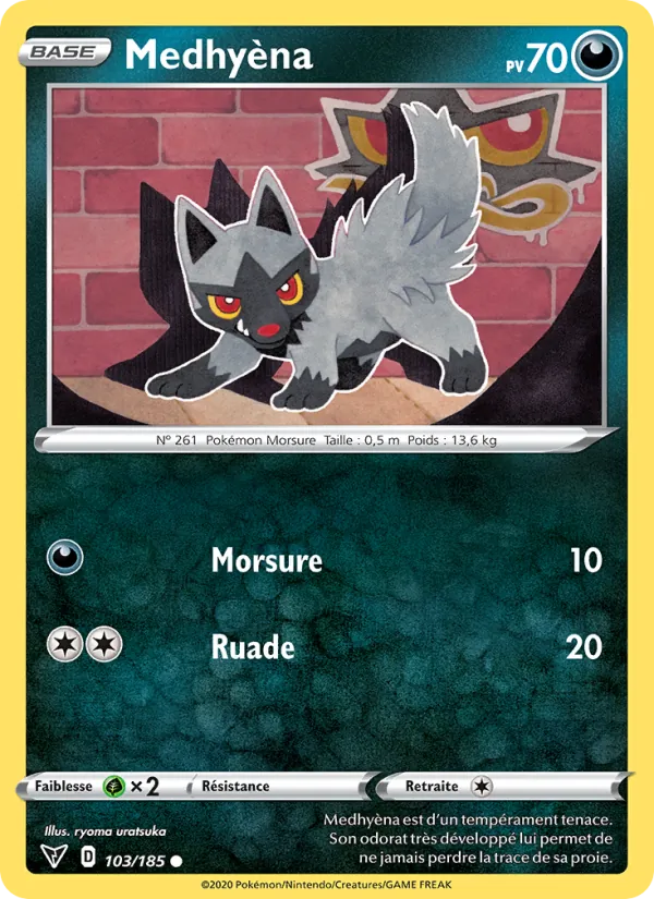 Carte Medhyèna 103/185 – Voltage Éclatant