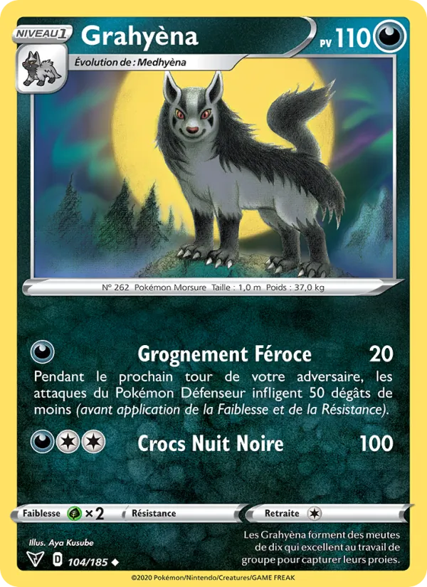 Carte Grahyèna 104/185 – Voltage Éclatant