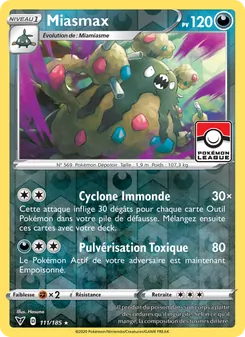 Carte Miasmax 111/185 – Voltage Éclatant