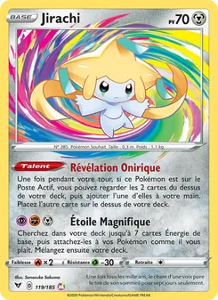 Carte Jirachi 119/185 – Voltage Éclatant