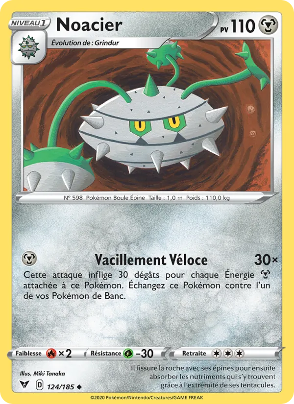 Carte Noacier 124/185 – Voltage Éclatant