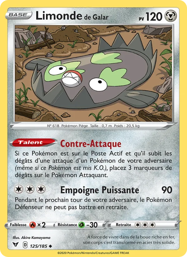 Carte Limonde de Galar 125/185 – Voltage Éclatant