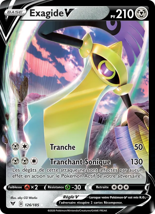 Carte Exagide V 126/185 – Voltage Éclatant