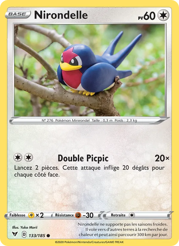 Carte Nirondelle 133/185 – Voltage Éclatant