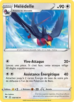 Carte Hélédelle 134/185 – Voltage Éclatant