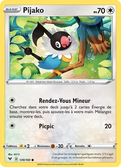 Carte Pijako 139/185 – Voltage Éclatant