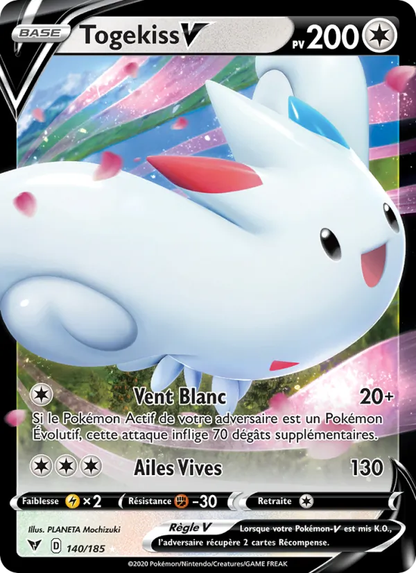 Carte Togekiss V 140/185 – Voltage Éclatant