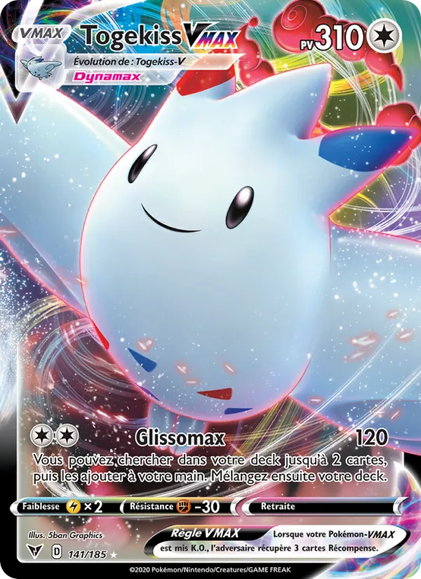 Carte Togekiss VMAX 141/185 – Voltage Éclatant