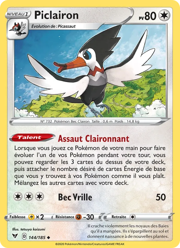 Carte Piclairon 144/185 – Voltage Éclatant