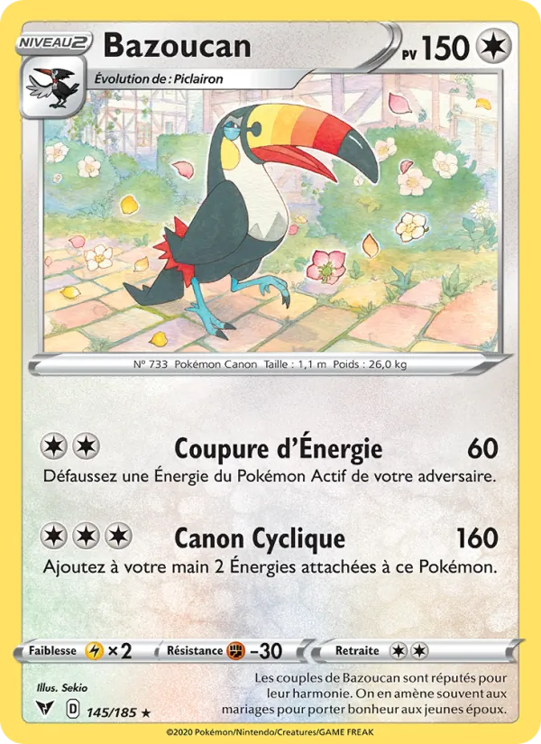Carte Bazoucan 145/185 – Voltage Éclatant