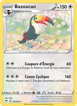 Carte Bazoucan 145/185 – Voltage Éclatant