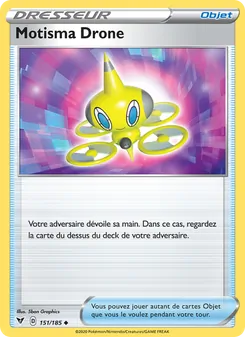 Carte Motisma Drone 151/185 – Voltage Éclatant