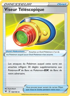 Carte Viseur Téléscopique 160/185 – Voltage Éclatant