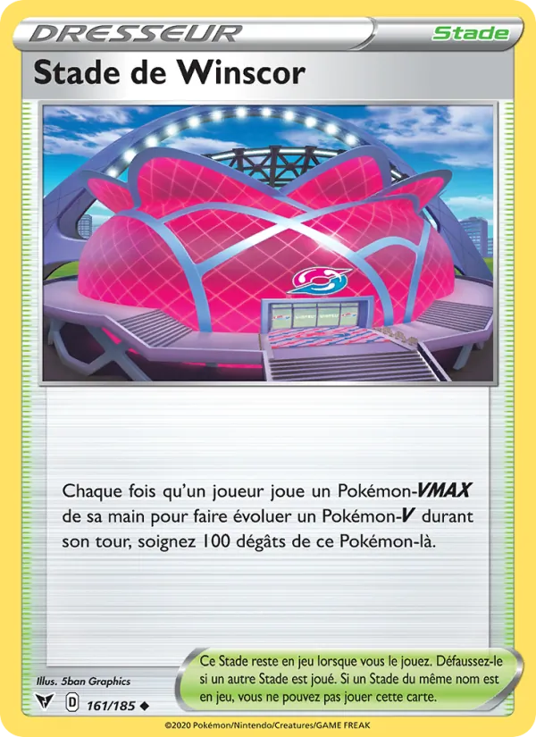 Carte Stade de Winscor 161/185 – Voltage Éclatant