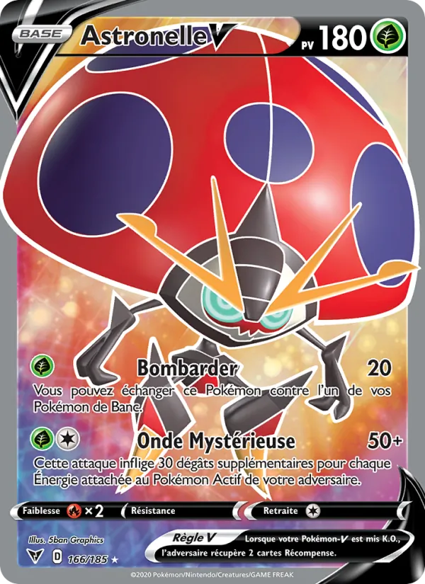 Carte Astronelle V 166/185 – Voltage Éclatant