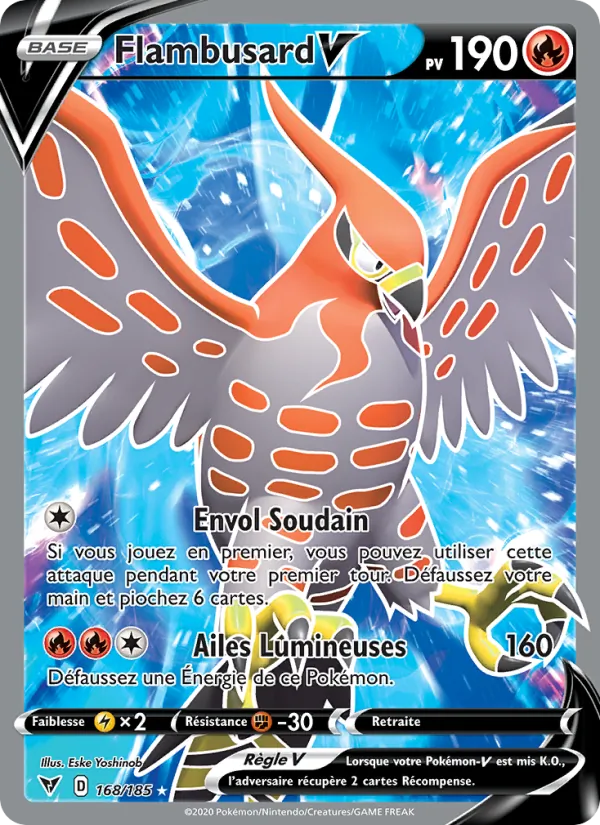 Carte Flambusard V 168/185 – Voltage Éclatant