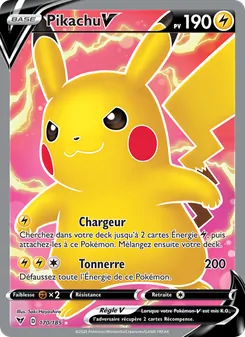 Carte Pikachu V 170/185 – Voltage Éclatant