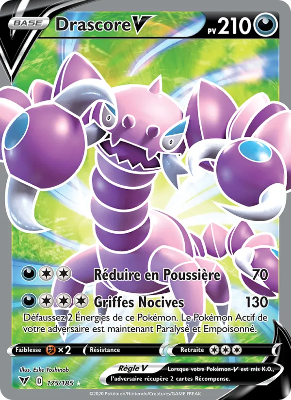 Carte Drascore V 175/185 – Voltage Éclatant