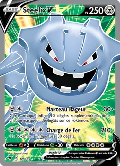 Carte Steelix V 176/185 – Voltage Éclatant