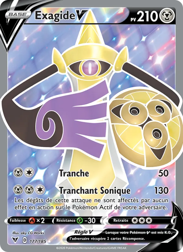 Carte Exagide V 177/185 – Voltage Éclatant