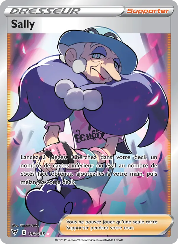 Carte Sally 184/185 – Voltage Éclatant