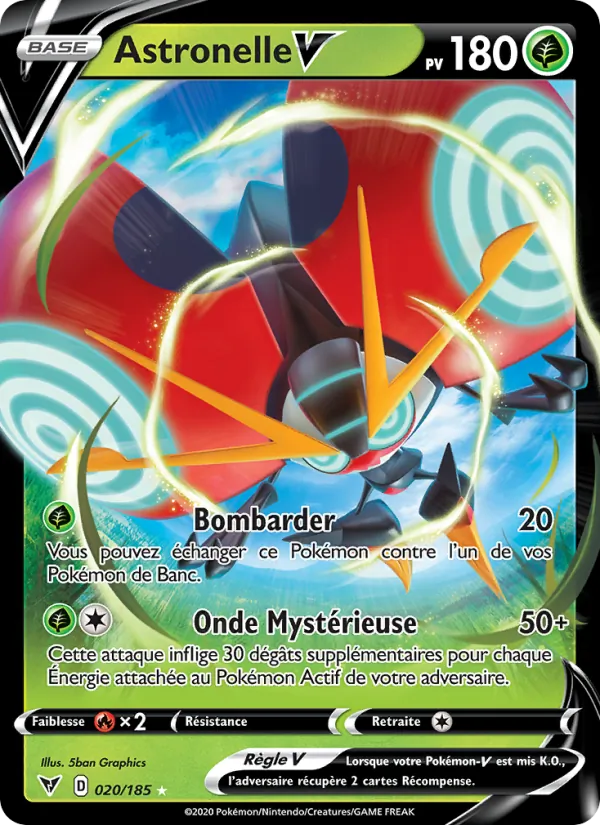 Carte Astronelle V 20/185 – Voltage Éclatant