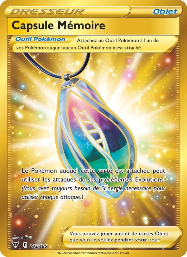 Carte Capsule Mémoire 202/185 – Voltage Éclatant