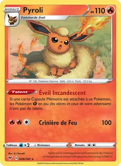 Carte Pyroli 26/185 – Voltage Éclatant