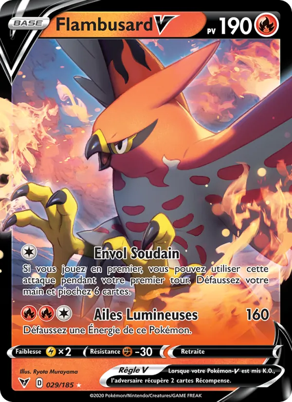 Carte Flambusard V 29/185 – Voltage Éclatant