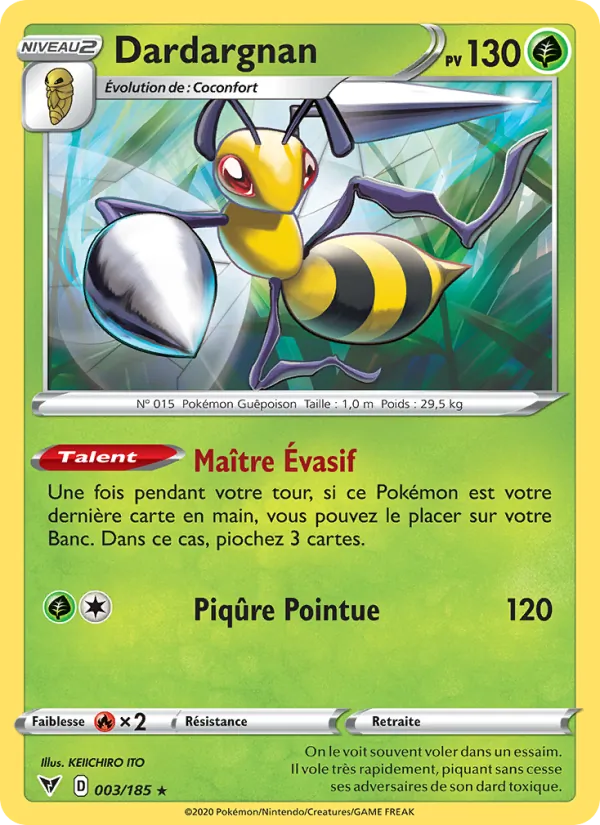 Carte Dardargnan 3/185 – Voltage Éclatant
