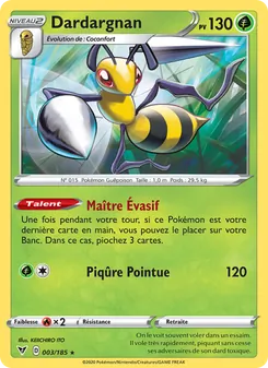 Carte Dardargnan 3/185 – Voltage Éclatant