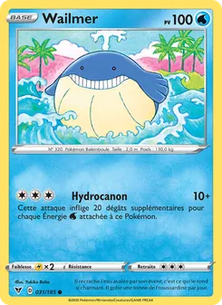 Carte Wailmer 31/185 – Voltage Éclatant