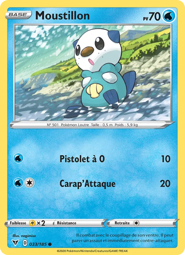 Carte Moustillon 33/185 – Voltage Éclatant