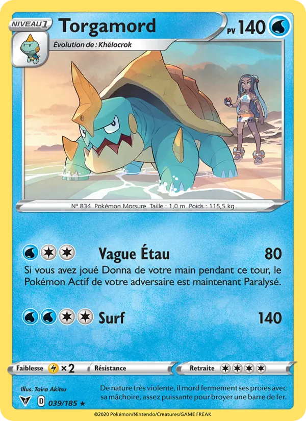 Carte Torgamord 39/185 – Voltage Éclatant