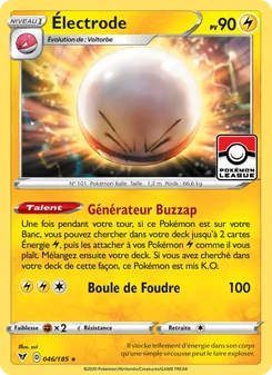 Carte Électrode 46/185 – Voltage Éclatant