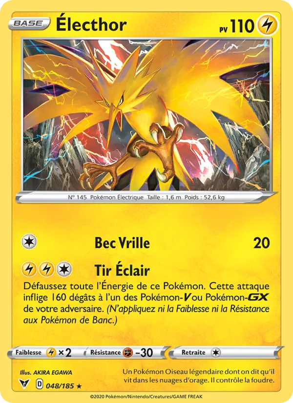 Carte Électhor 48/185 – Voltage Éclatant
