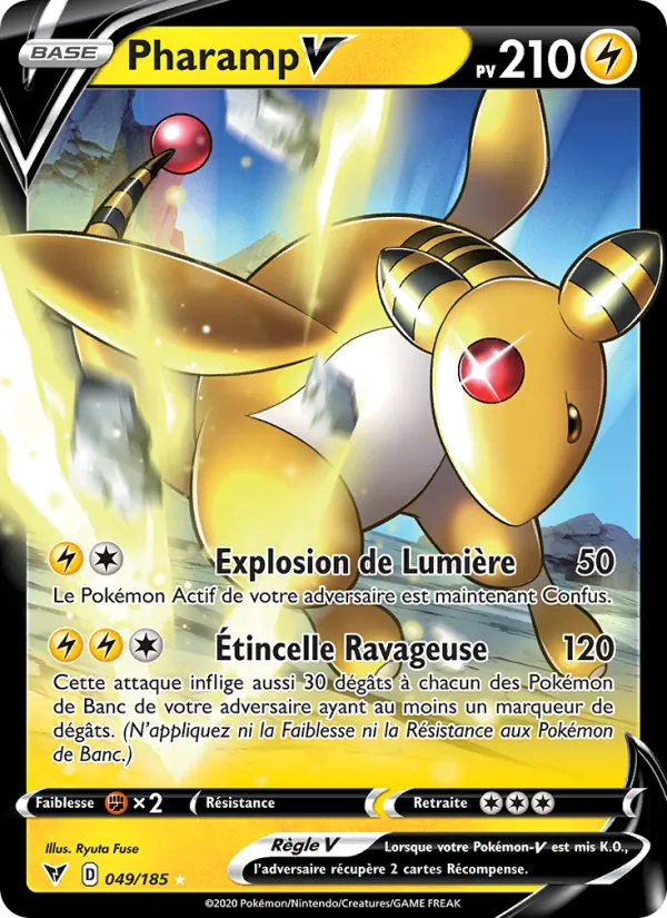 Carte Pharamp V 49/185 – Voltage Éclatant