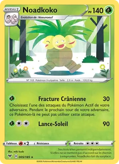 Carte Noadkoko 5/185 – Voltage Éclatant
