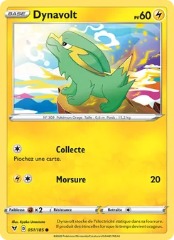 Carte Dynavolt 51/185 – Voltage Éclatant