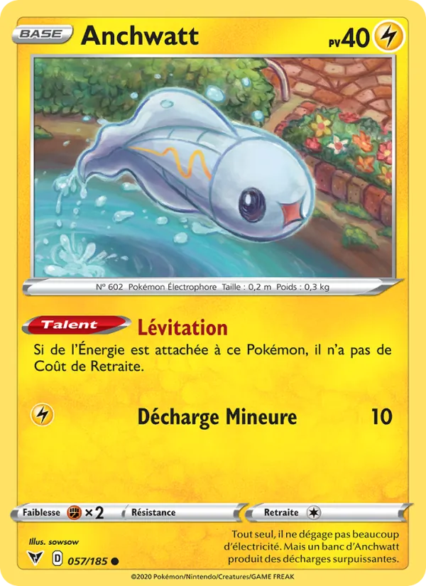 Carte Anchwatt 57/185 – Voltage Éclatant
