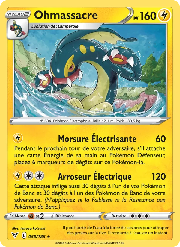 Carte Ohmassacre 59/185 – Voltage Éclatant