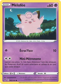 Carte Mélofée 63/185 – Voltage Éclatant