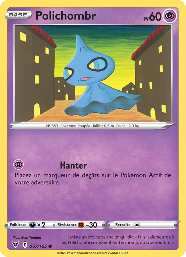 Carte Polichombr 67/185 – Voltage Éclatant