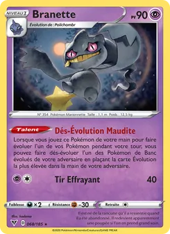 Carte Branette 68/185 – Voltage Éclatant