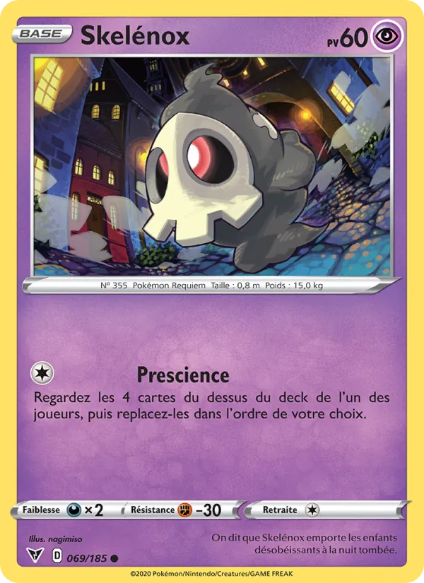 Carte Skelénox 69/185 – Voltage Éclatant