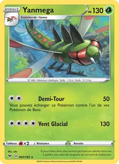 Carte Yanmega 7/185 – Voltage Éclatant
