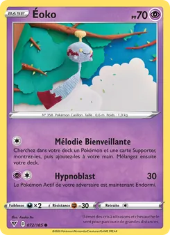 Carte Éoko 72/185 – Voltage Éclatant