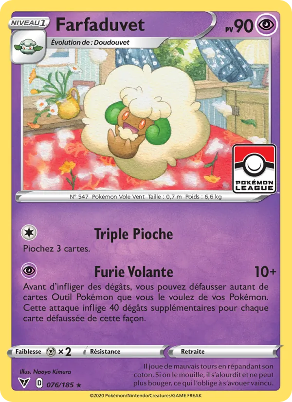 Carte Farfaduvet 76/185 – Voltage Éclatant