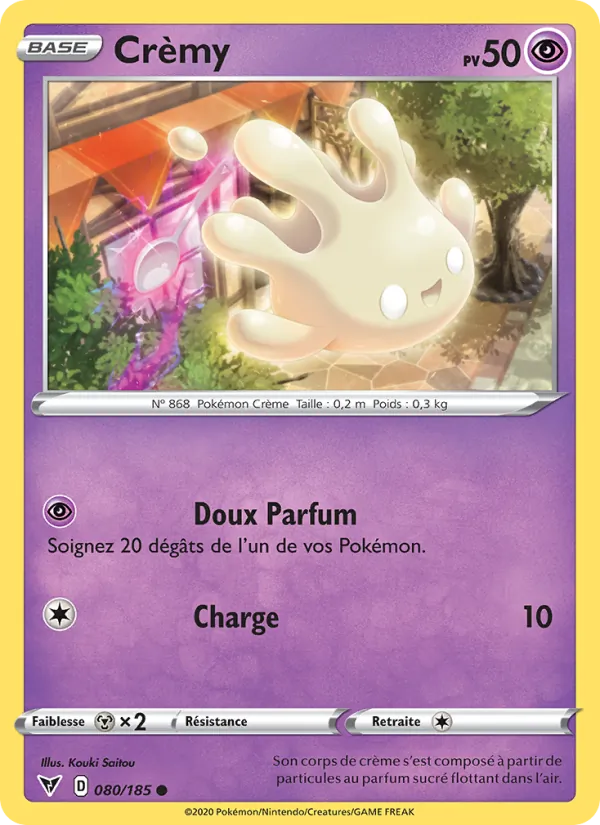 Carte Crèmy 80/185 – Voltage Éclatant